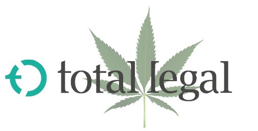 TotalLegal Logo with Marijuana