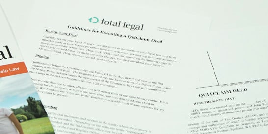 TotalLegal Quitclaim Deed